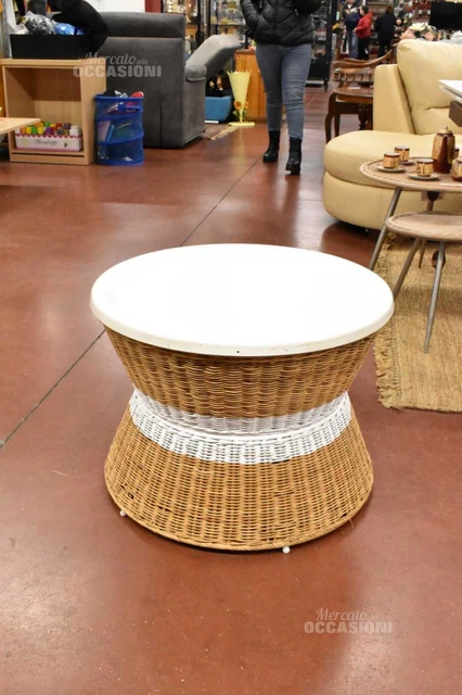 Tavolino Ikea Lack 55x55 Cm - Effetto Rovere Macchiato Bianco - Portata 25 Kg - Foto 4