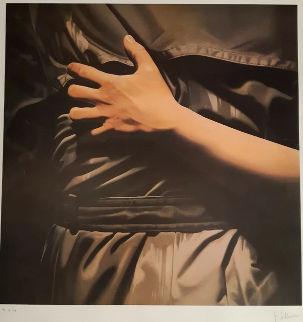 Gérard Schlosser : Serigraphie Originale Signée et Numérotée au crayon