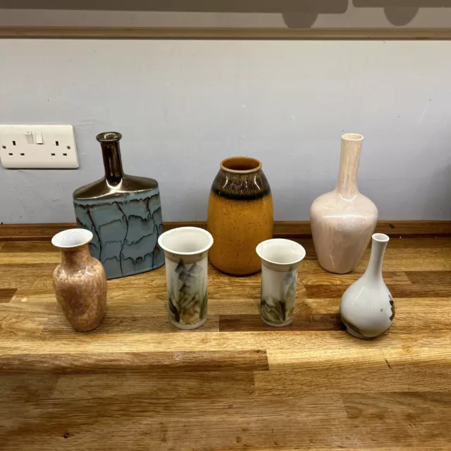 JOB LOT OF HOUSE CLEARANCE ITEMS POTTERY/ceramics. Vases, Next, Highbank Dunelm