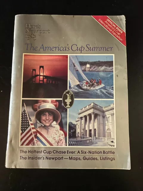 1983 America's Cup: 'America's Cup, 25th Defense 1983' posters
