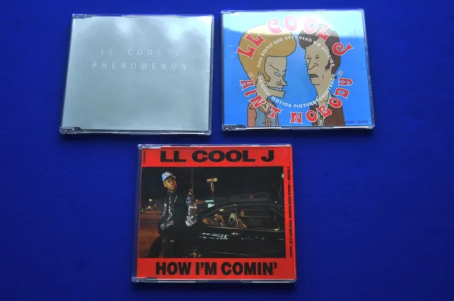 3 X LL Cool J CD Singles How I’m Comin’ & Ain’t Nobody & Phenomenon James Smith