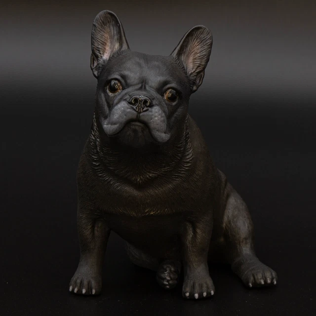 French Bulldog Statue Sitting Urn/Figurine,