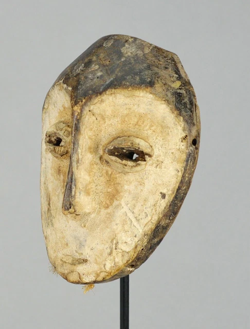 LEGA Lukwakongo Wood Mask Bwami Cult Congo DRC African Tribal Art 1192