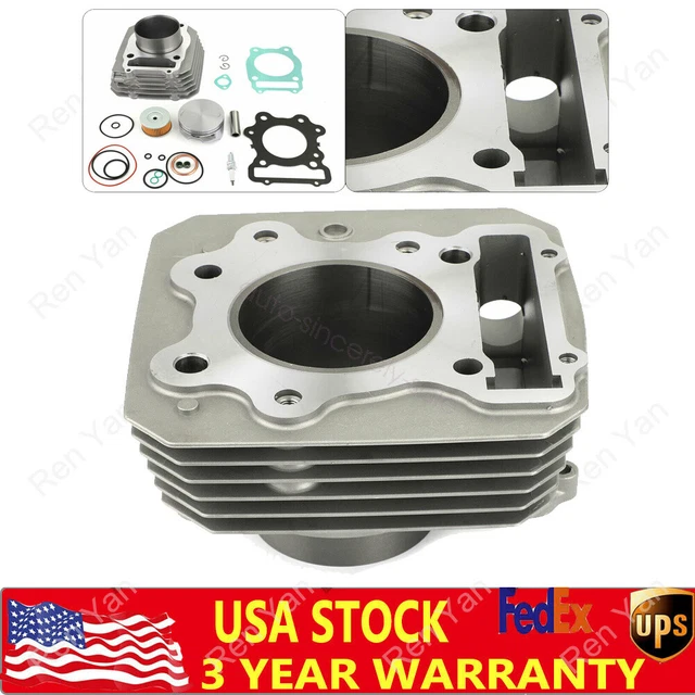 For 88-00 Honda TRX 300 Fourtrax FW 4x4 Cylinder Piston Full Top End Gasket Kit