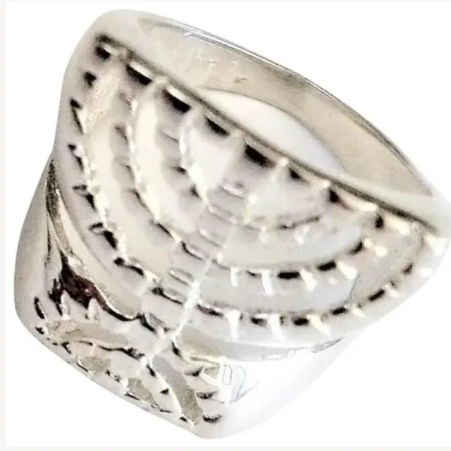 Sterling Silver Menorah Ring. Judaica, Jewish Jewelry,Jewish Art Israel.