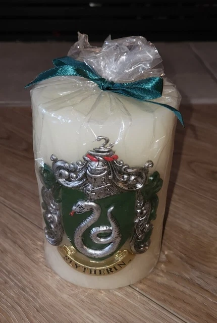 HARRY POTTER HOUSE of Slytherin Crest Insignia Logo Sculpted Pillar