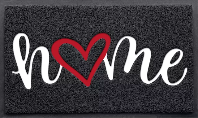 Steplively Door Mat Home Welcome Mats Outdoor and Indoor, Heavy-Duty Low-Profile