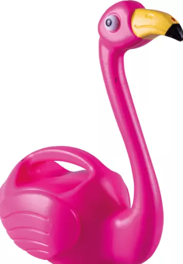 E Flamingo Watering Can Pink Childrens Plants Gardening 1.5L Capacity UK SELLER