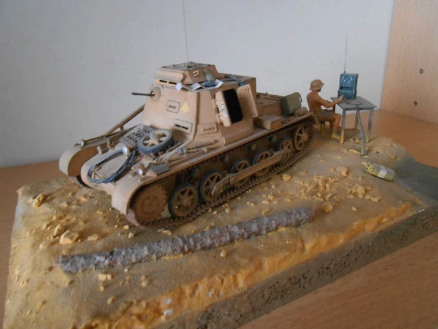 Maquette voiture : Model Set : Char militaire Tigre II Königstiger