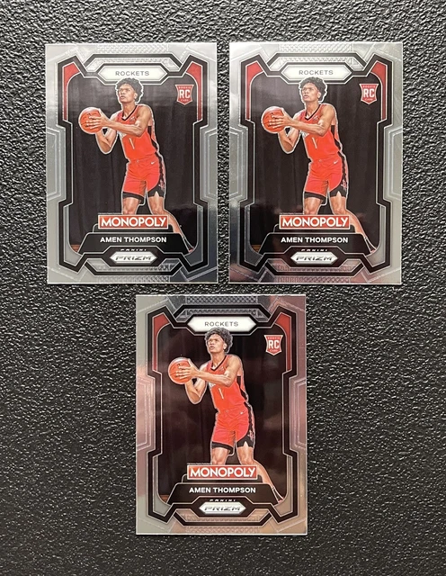 2023-24 AMEN THOMPSON Panini Revolution Rookie Houston Rockets Rookie
