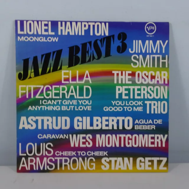 VARIOUS Verve Jazz Best 3 1986 Dutch vinyl LP Stan Getz Astrud Gilberto EX/EX