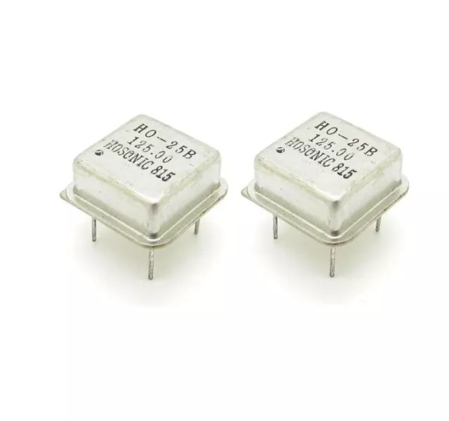 5pcs NEW 125MHz 125.000MHz Active Crystal Oscillator OSC square DIP4