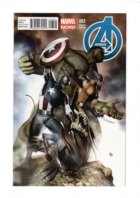 Avengers #3 Adi Granov 1:50 Incentive Variant Cover Nm Marvel Captain America