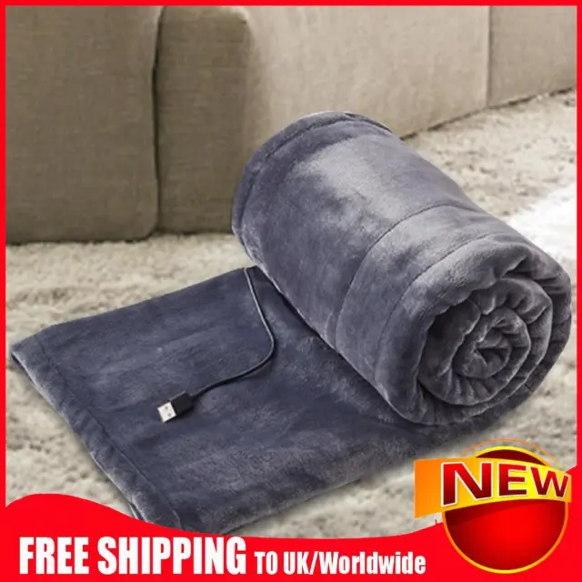 Heated Electric Blanket USB Heated Blanket Useful 39 X 31 In for Home Office Use