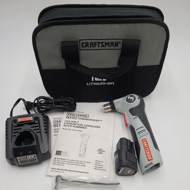 CRAFTSMAN NEXTEC LITHIUMION Cordless Hammerhead AutoHammer, Perfect