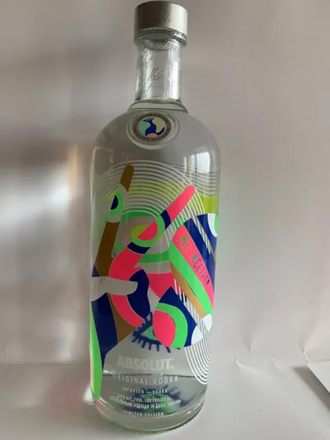 Absolut Vodka Limited Edition WORLD travelers edition 1L