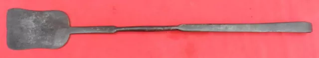 Antique 19th C Hand Forged Wrought Iron Spatula