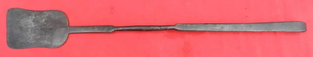 Antique 19th C Hand Forged Wrought Iron Spatula