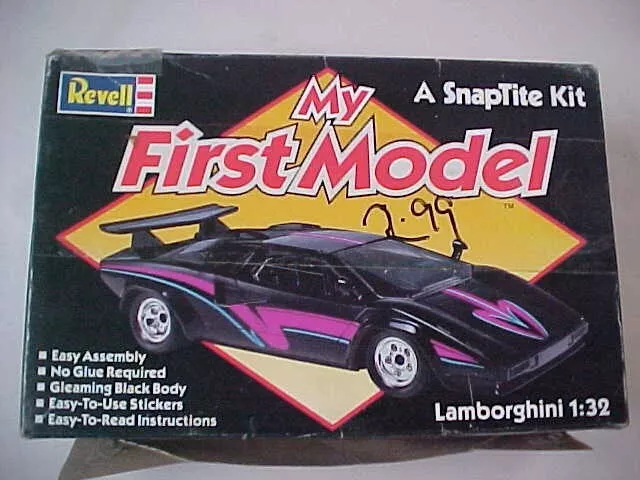 Revell Snaptite Kit - My First Model  - Lamborghini 1:32 Scale (PARTS)