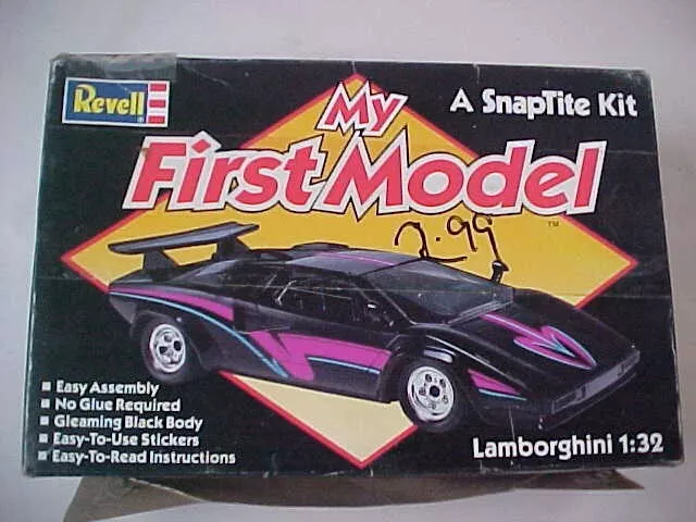Revell Snaptite Kit - My First Model - Lamborghini 1:32 Scale (PARTS) Revell Snaptite Kit - My First Model - Lamborghini 1:32 Scale (PARTS)