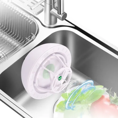 Portable Kitchen Ultrasonic Dishwasher USB Mini Dish Washing Cleaner Machine