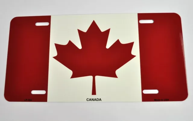 Canada USA Auto Nummernschild License Plate Deko Blechschild Kanada