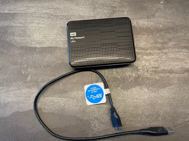 Western Digital WD My Passport Ultra 1,5 TB USB 3.0 externe Festplatte 2,5“