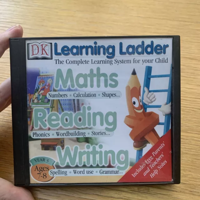 Learning Ladder Year 3 (Age 7-8) PC CD-Rom Windows / Mac