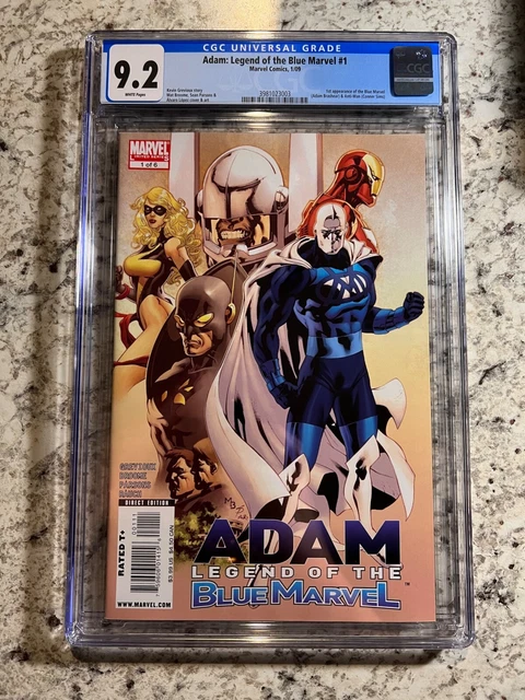 Adam: Legend of the Blue Marvel #1 CGC 9.2 (Marvel Comics 2009) 1st appearance