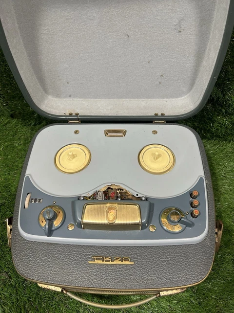 Magnétophone à Bande Grundig TK47 Stéréo Vintage - Sans Bobines - état Fonctionnel
