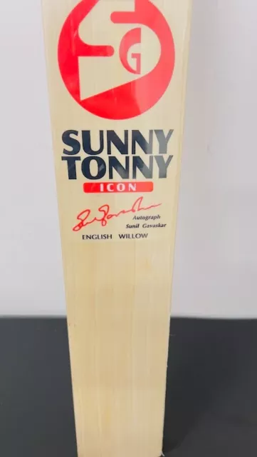 Sg Sunny Tonny By Sunil Gavaskar- Authentic Pro Quality - 1200 Gms - Thick Blade