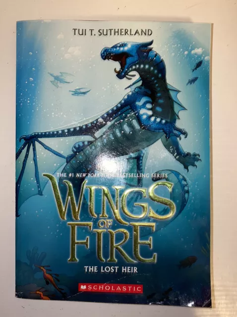 Wings of Fire Book Two: The Lost Heir - Paperback By Tui T Sutherland 2023