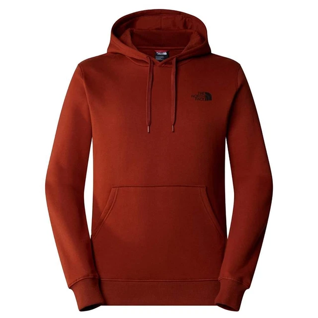 The North Face Felpa da Uomo con Cappuccio Simple Dome Bordeaux Taglia M Codi...