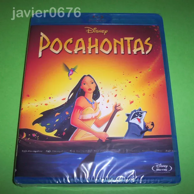 Pocahontas Clasico Disney Numero 33 - Blu-Ray Nuevo Y Precintado