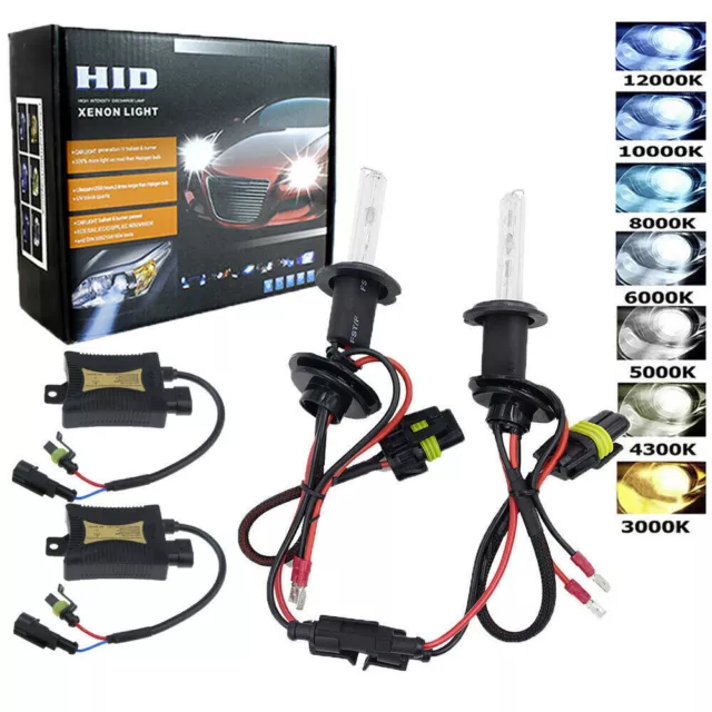 55W Hid Xenon Kit Umrüstkit Nachrüstsatz H1 H4 9003 H7 Xenon-Brenner Headlight