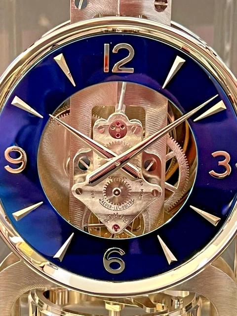 Zz Jaeger LeCoultre ATMOS Uhr Kaliber 526 - nachtblaues Zifferblatt