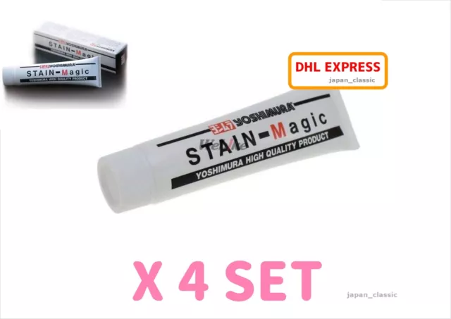 YOSHIMURA STAIN MAGIC STAINLESS MUFFLER CLEANER ABRASIVE 919-001-0000 120g X 4