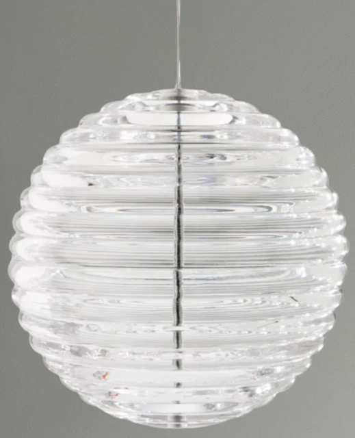 Tom Dixon Press Ceiling Light LED Sphere Pendant , Clear TOP PART ONLY