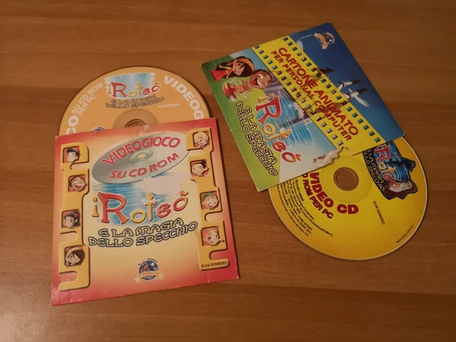 I ROTEÒ E la magia dello specchio + Cartone Animato Kinder Ferrero PC ...