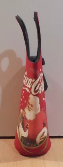Coca Cola Soda Advertisign Christmas Bottle Cooler Cover