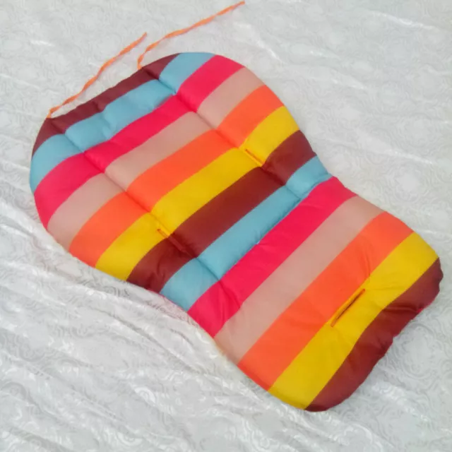 Rainbow Baby Stroller Buggies Pads Seat Chair Cushion Thickening Cart Pads