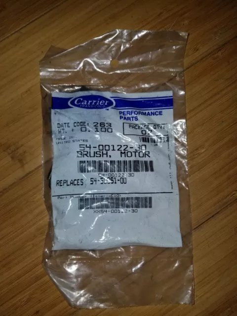 Carrier Transicold Genuine Parts Brush Motor Part # 54-00122-30