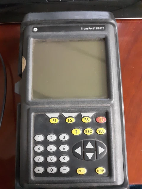 GE TransPort PT878 Panametrics Portable Liquid Ultrasonic Flowmeter NO POWER