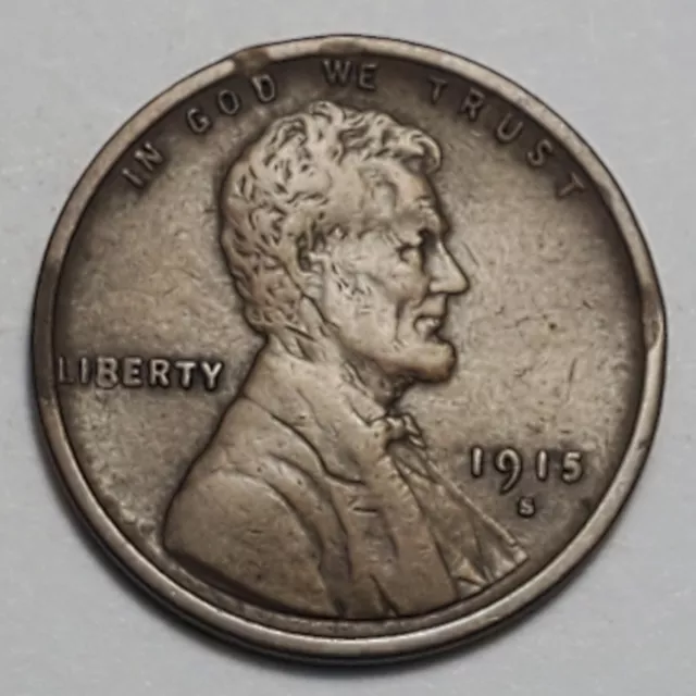 Nicer Low Mintage 1915 S Lincoln Wheat Cent