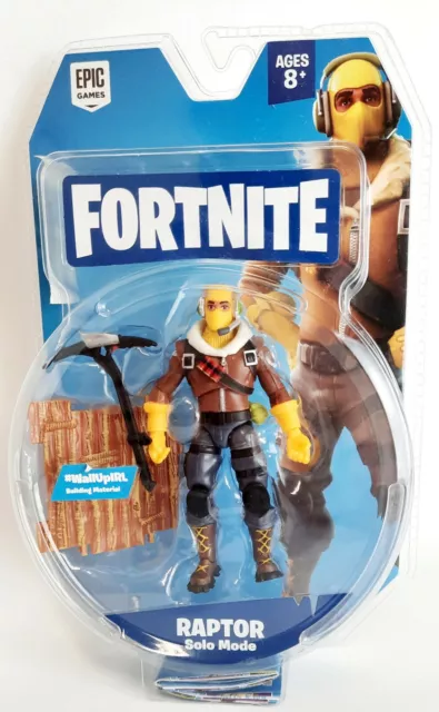 FORTNITE SOLO MODE Raptor Royal Air Force Test Pilot Figure Toy