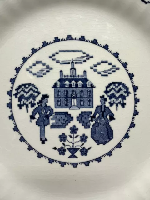 J&G Meakin England Royal Staffordshire Sampler 9” Ironstone Dinner Plate 2