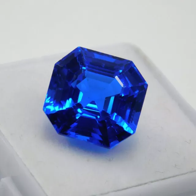 Natural Blue Square Gemstone Shape Loose Gemstone 10x10mm