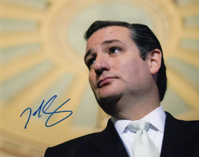 Senator Ted Cruz RARE COA SIGNED 8x10 PHOTO AUTOGRAPH President 2016 PROOF