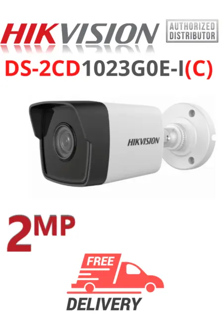 Caméra réseau Hikvision DS-2CD1023G0E-I(C) F2.8 2MPBullet boîte ouverte...