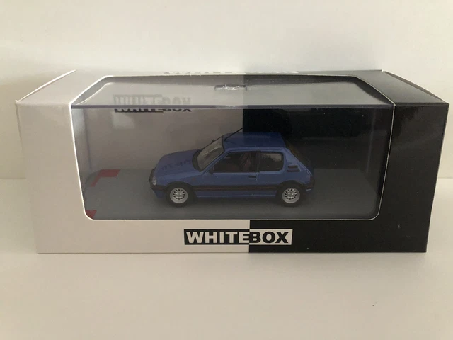 Minichamps 1/43 Peugeot 205 GTI Blanche 1990 – Miniature Collection